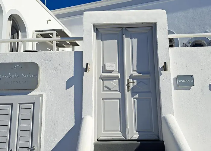 Yposkafo - - Santorini 펜션 *